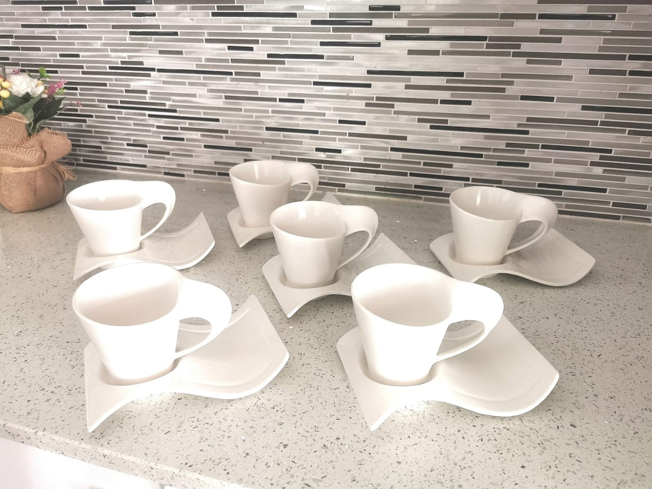 Cups and Saucers 12 Pieces