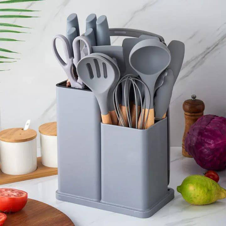 19 Silicone Utensils
