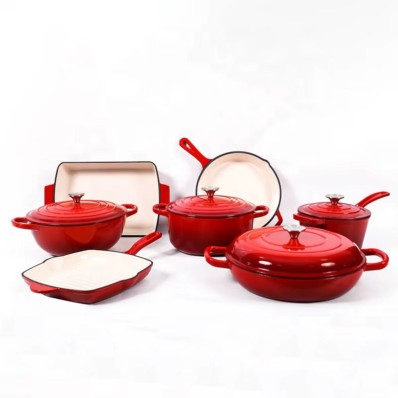 11 Cast Iron Set