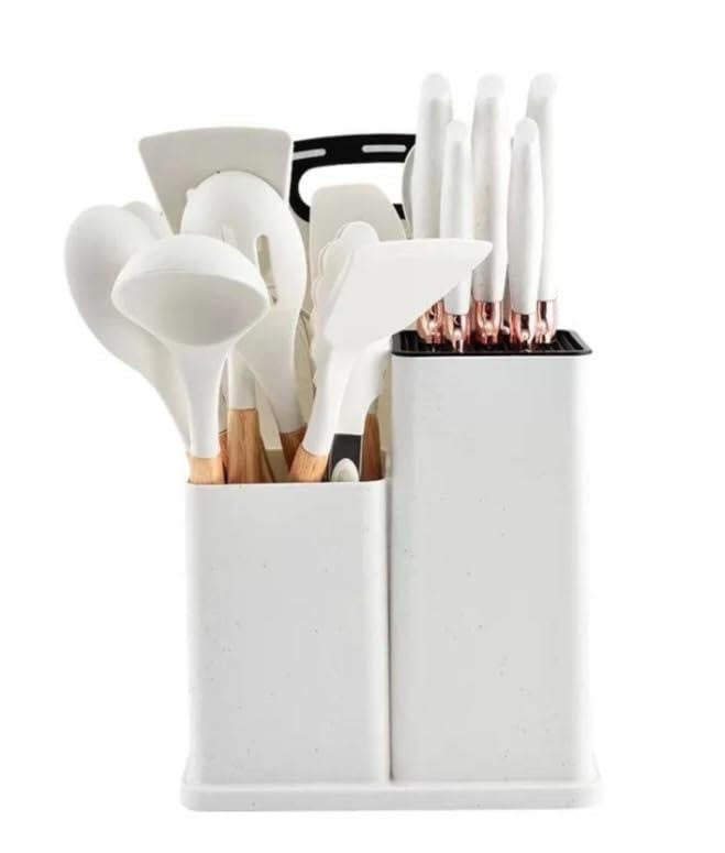 19 Pieces Silicon Utensils